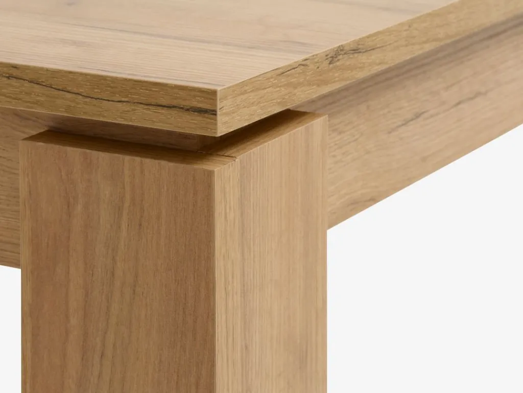 Mesas De Comedor>JYSK LINTRUPMesa de comedor LINTRUP 80x140 roble salvaje natural