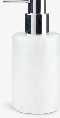 Dispensadores De Jabón|Cuidado Personal>JYSK LISTERBYDispensador de jabón LISTERBY efecto nácar blanco