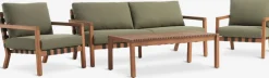 Conjuntos Mesa Y Sillas De Jardín|Muebles De Jardín>JUTLANDIA LITSBACKENConjunto muebles jardín LITSBACKEN 4,5 plazas madera dura