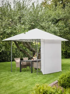 Cenadores Y Pérgolas>JYSK LOFOTENPanel lateral para cenador LOFOTEN A2,3×A2m blanco