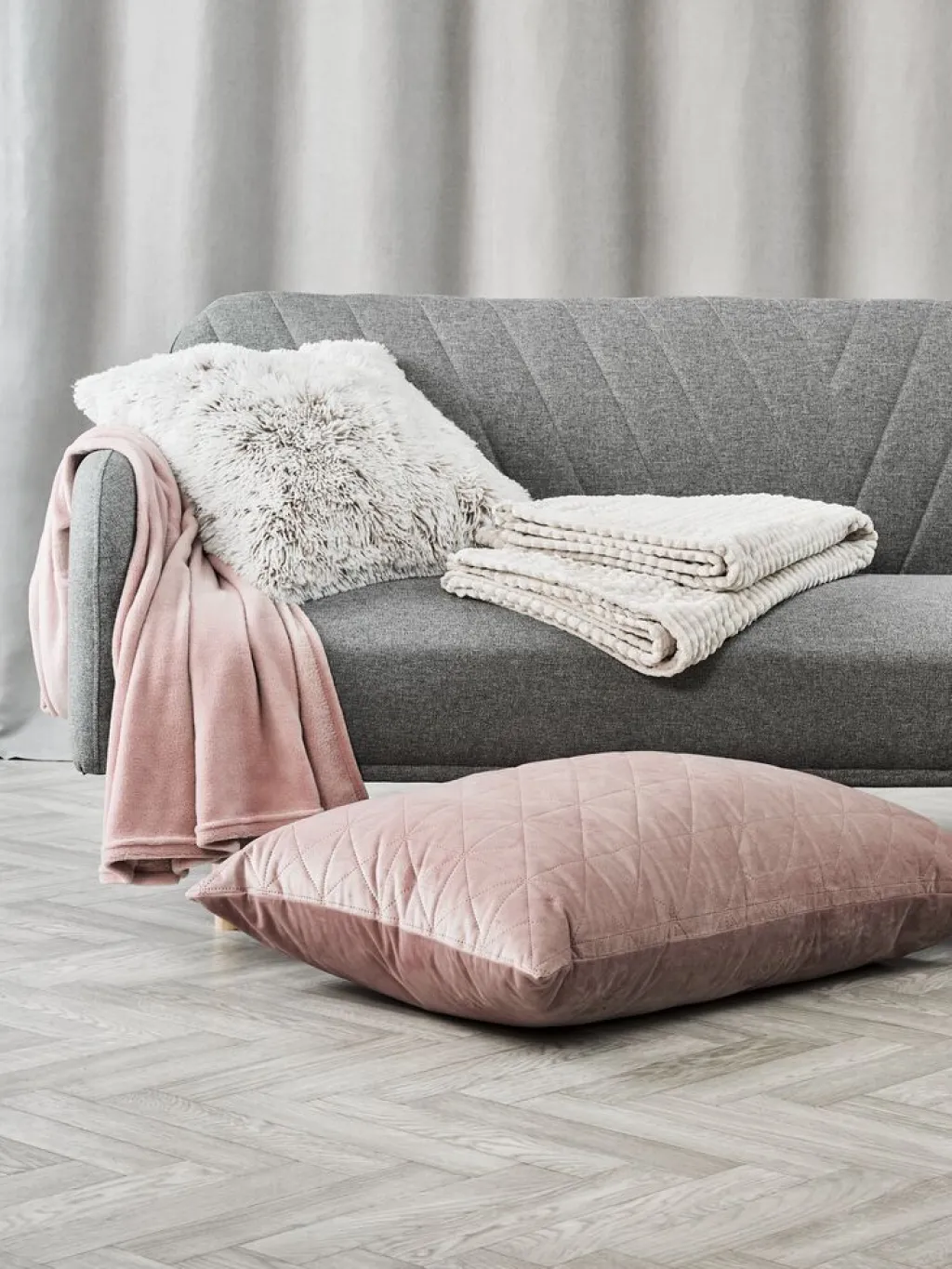 Cojines>JYSK LOTUSCojín LOTUS 50x50 blanco/gris