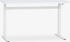 Escritorios|Escritorios Elevables>JYSK LUNDTOFTEscritorio elevable gas LUNDTOFT 70x130 Blanco
