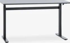 Escritorios|Escritorios Elevables>JYSK LUNDTOFTEscritorio elevable gas LUNDTOFT 70x130 Negro