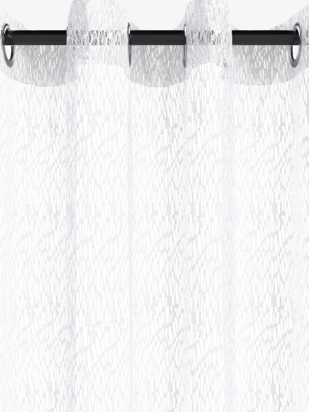 Cortinas De Hilos>JYSK LUROCortina LURO 1x140x300 malla Crema