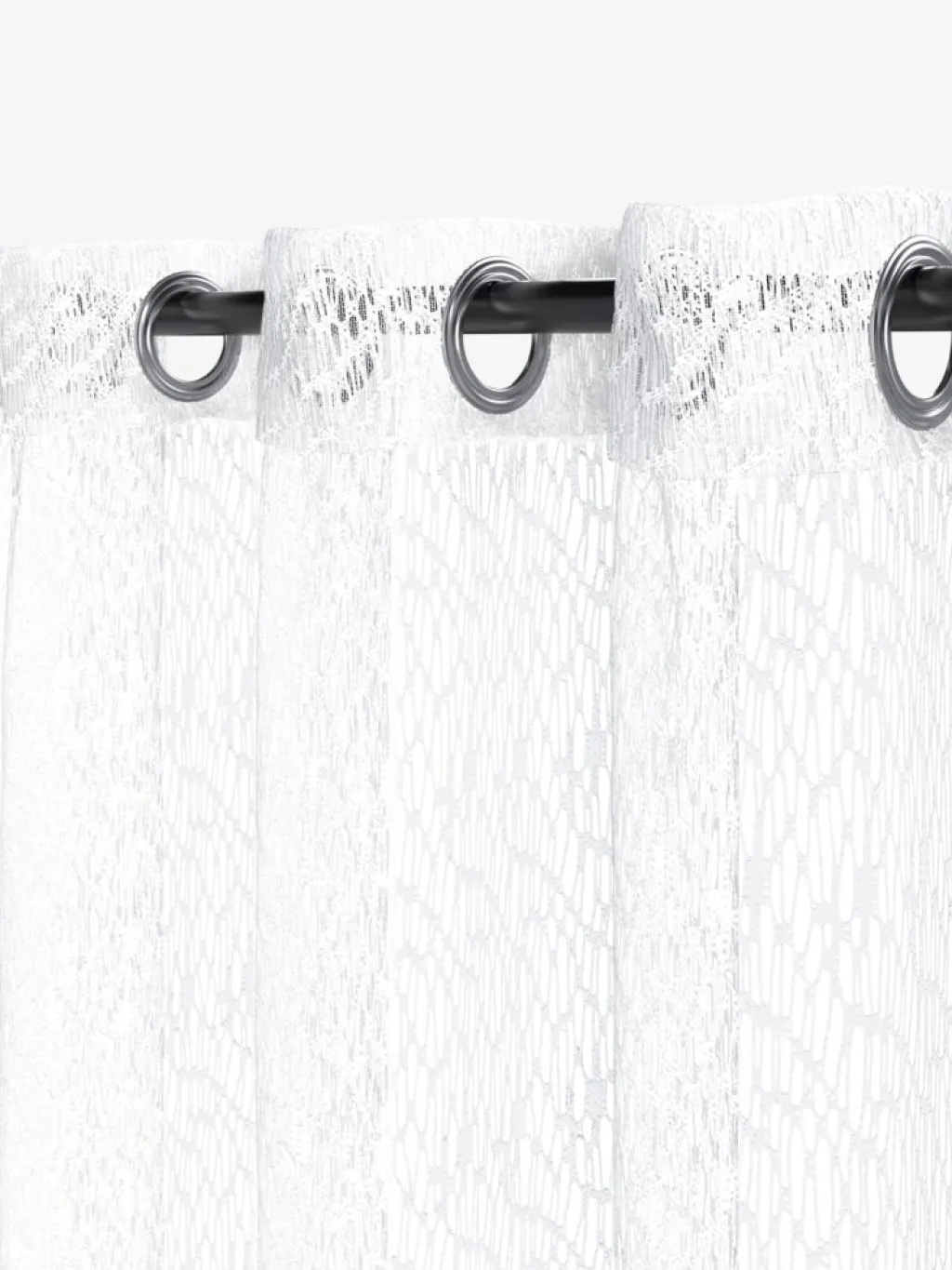 Cortinas De Hilos>JYSK LUROCortina LURO 1x140x300 malla Crema
