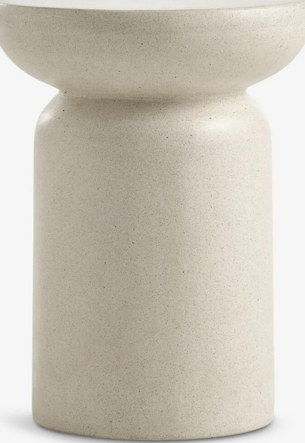 Otros>JYSK LYDUMSoporte LYDUM Ø34xA46 fibrocemento beis Beige