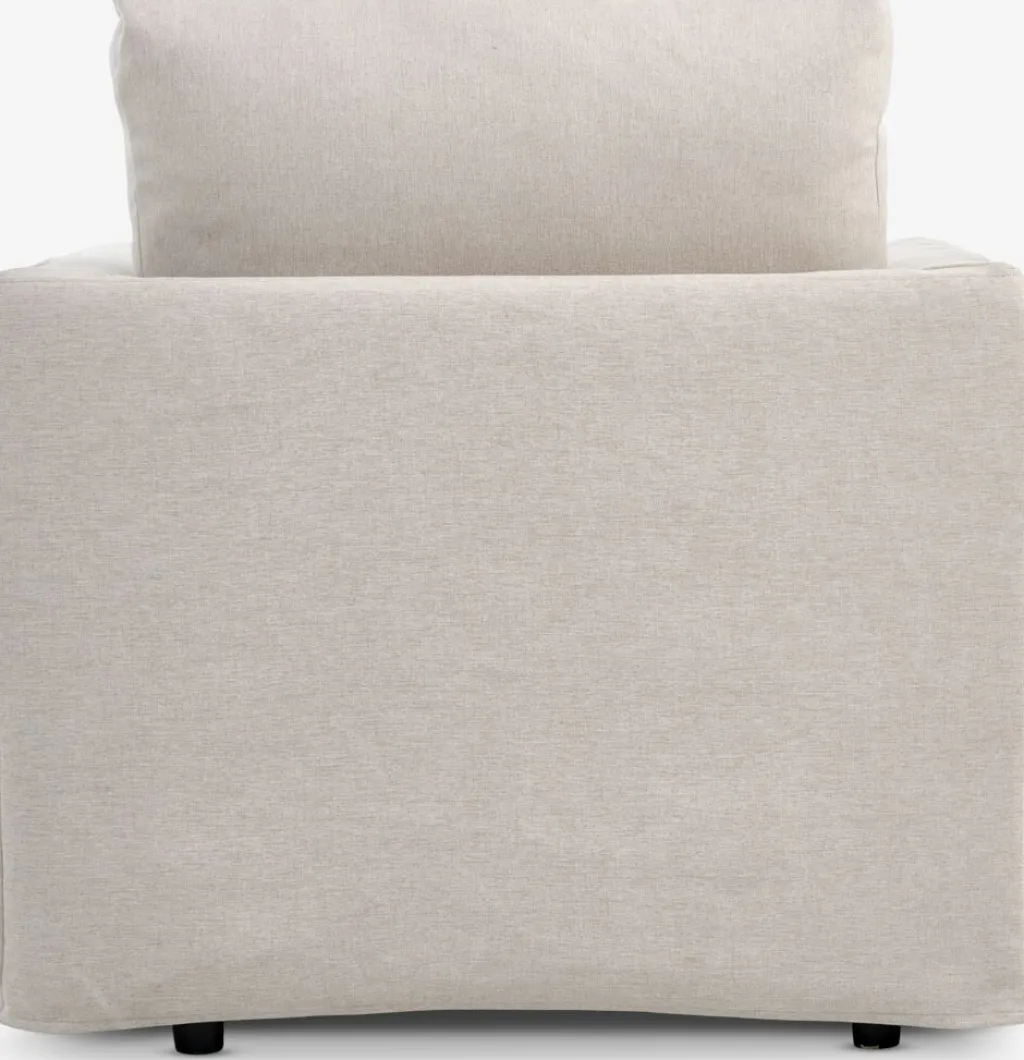 Sillones>JYSK LYNGAASillón LYNGAA funda extraíble tela beis