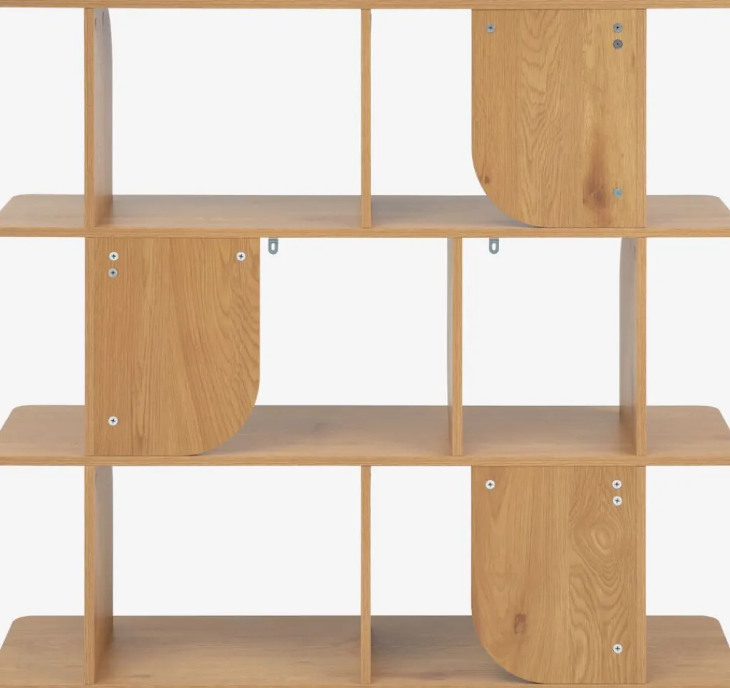 Estanterias Y Librerías|Estanterias Y Librerías>JYSK LYNGERUPEstantería LYNGERUP 4 estantes color roble cálido
