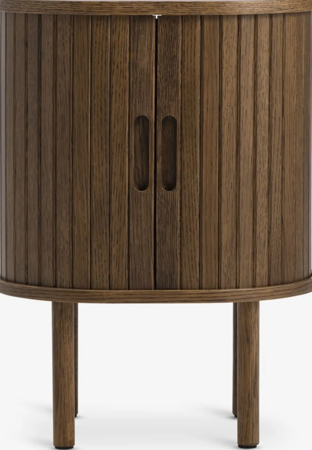 Mesitas De Noche|Mesitas De Noche>Royal Oak LYNGVIGMesita de noche LYNGVIG 2 puertas persiana Roble oscuro