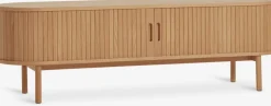 Muebles De TV>Royal Oak LYNGVIGMueble TV LYNGVIG 160cm 2 puertas persiana Roble natural