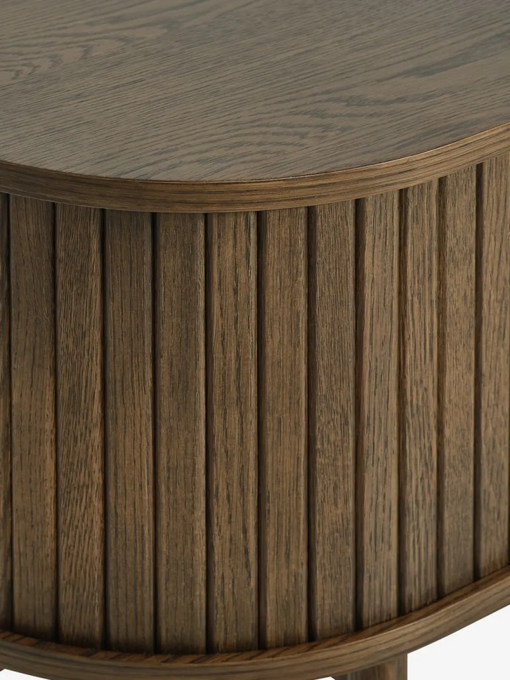 Muebles De TV>Royal Oak LYNGVIGMueble TV LYNGVIG 160cm 2 puertas persiana Roble oscuro