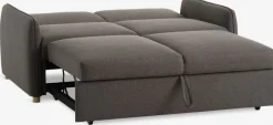 Sofás Cama|Sofás Cama>JYSK LYSTRUPSofá cama LYSTRUP 2 plazas tela gris oscuro