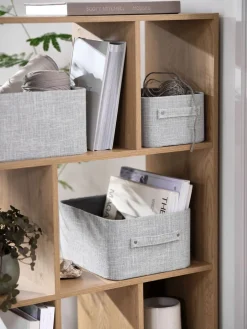 Todas Las Cestas|Cestas Y Cajas>JYSK MALTECesta MALTE A32xL27xA16cm gris Gris claro