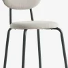 Sillas De Comedor>JYSK MALTSilla de comedor MALT tela arena/negro