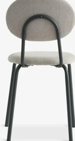Sillas De Comedor>JYSK MALTSilla de comedor MALT tela arena/negro