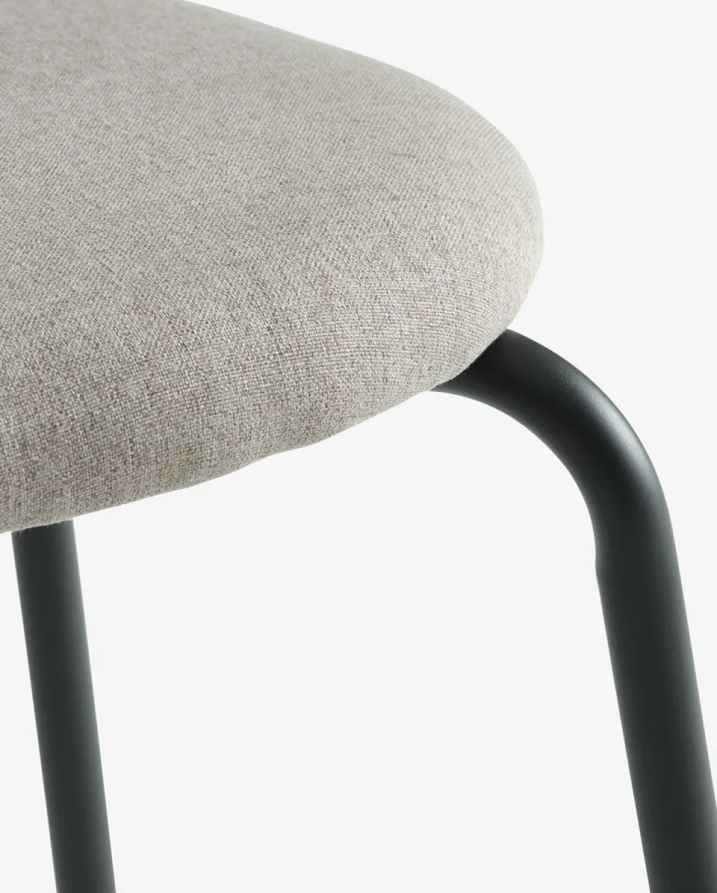 Sillas De Comedor>JYSK MALTSilla de comedor MALT tela arena/negro