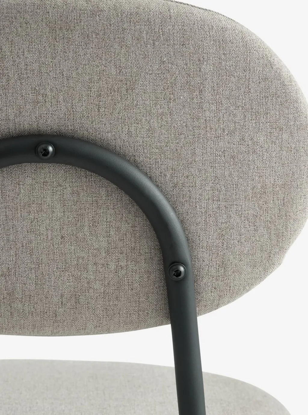 Sillas De Comedor>JYSK MALTSilla de comedor MALT tela arena/negro