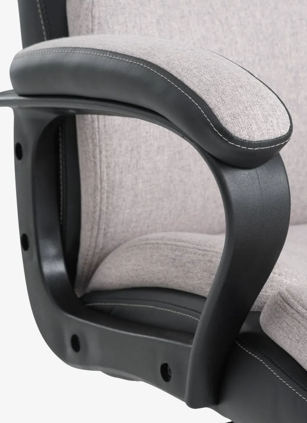 Sillas De Oficina|Sillas Gaming>JYSK MARBJERGSilla de oficina MARBJERG polipiel negro/gris