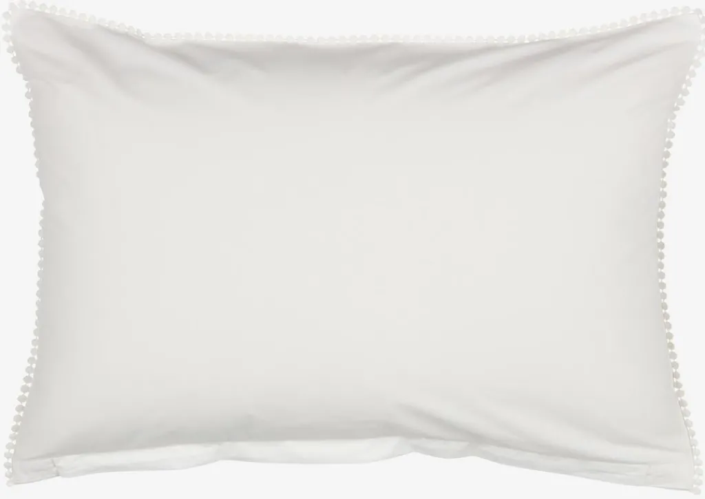 Fundas De Almohada>KRONBORG MARITGOLDFunda de almohada MARIT 50x70/75 blanco