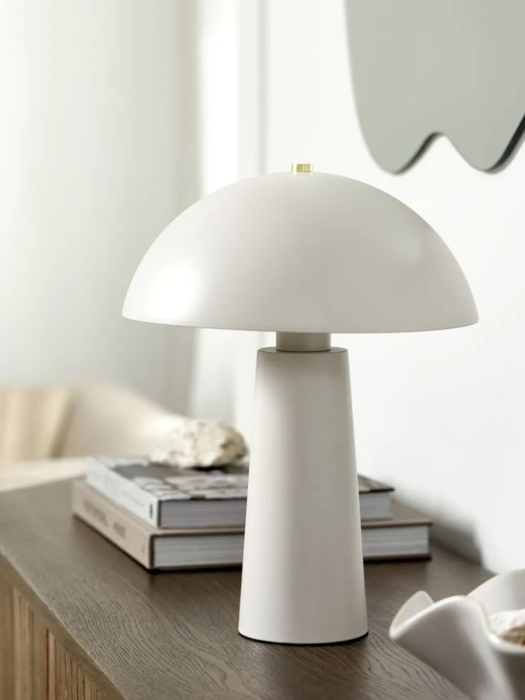 Lámparas>JYSK MARKUSLámpara de mesa MARKUS Ø27xA35cm gris