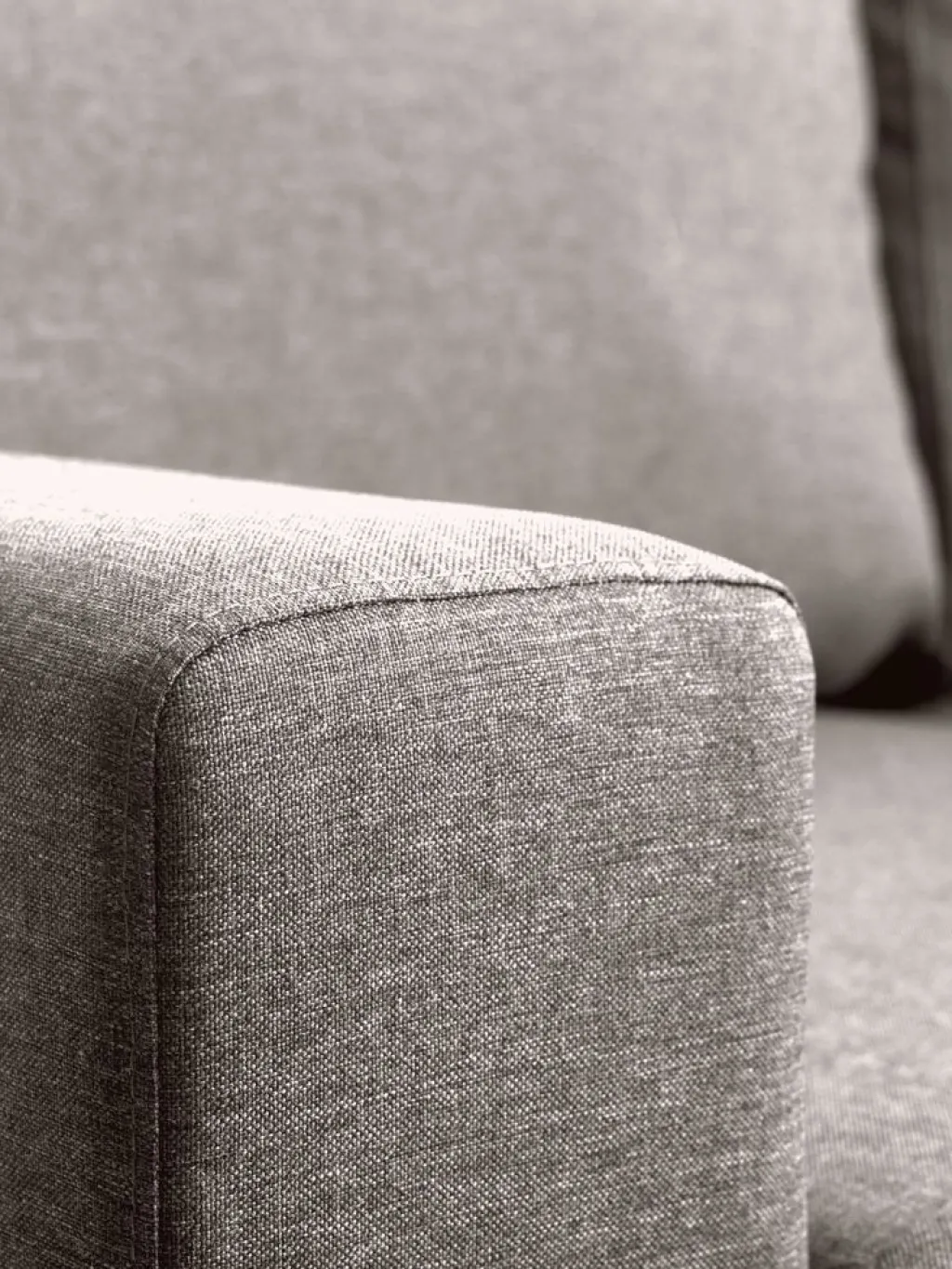 Sofás Cama|Sofás Cama>JYSK MARSLEVSofá cama con chaise longue MARSLEV tela Gris claro