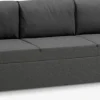Sofás Cama|Sofás Cama>JYSK MARSLEVSofá cama MARSLEV 3 plazas tela gris oscuro