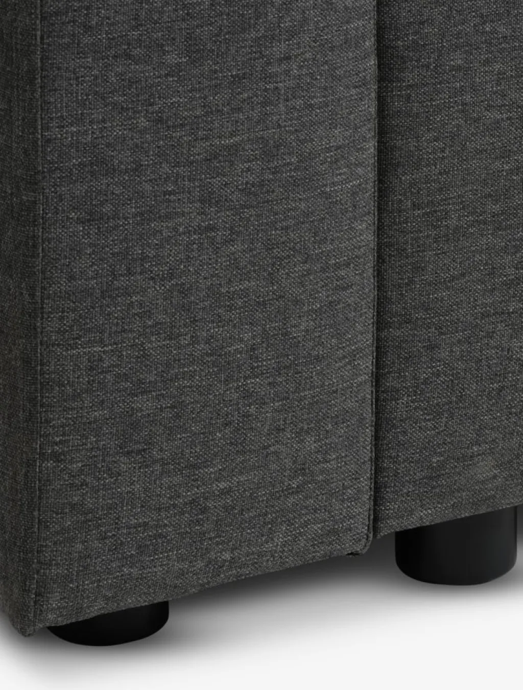 Sofás Cama|Sofás Cama>JYSK MARSLEVSofá cama MARSLEV 3 plazas tela gris oscuro