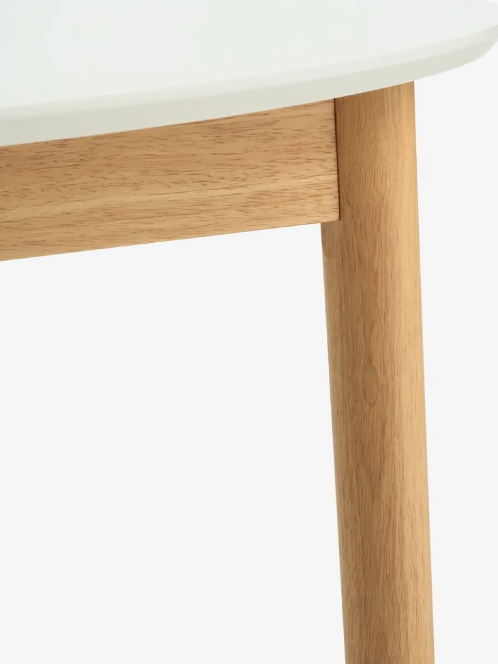 Mesas De Comedor>JYSK MARSTRANDMesa de comedor MARSTRAND 100x200/280 blanco/natural Blanco+Natural