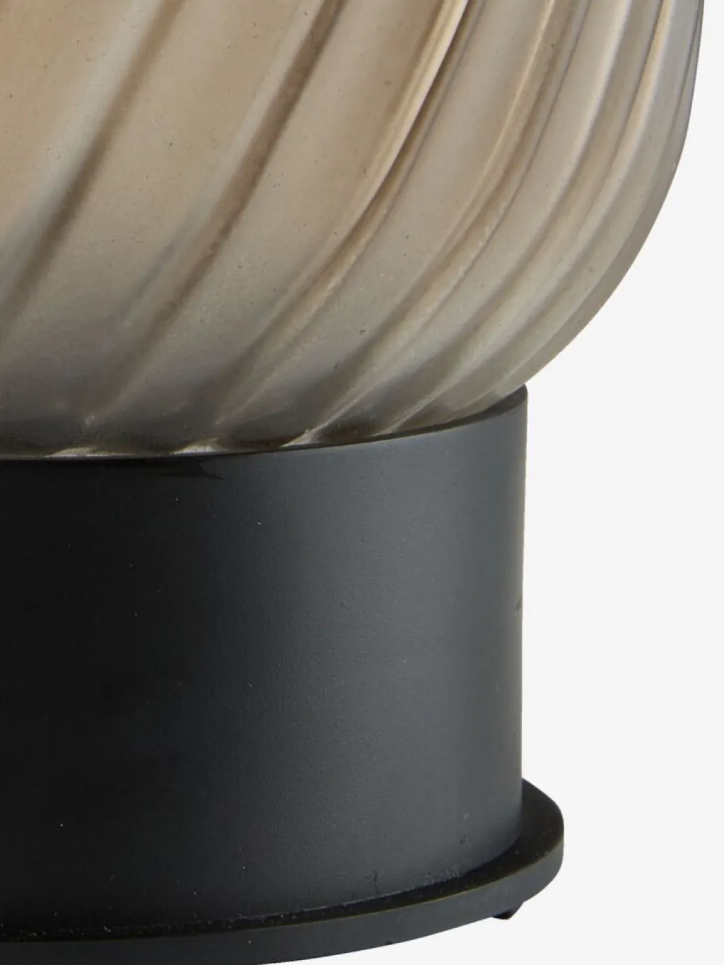 Iluminación Exterior>JYSK MEJSELámpara a pilas MEJSE Ø14xA17cm marrón claro