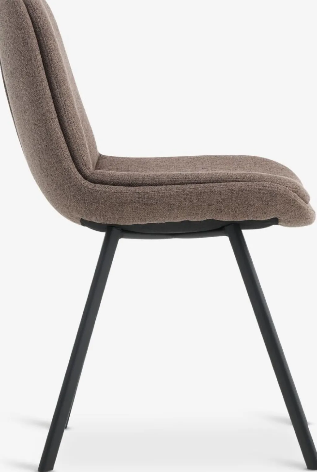Sillas De Comedor>JYSK MELBYSilla de comedor MELBY tela marrón claro/negro