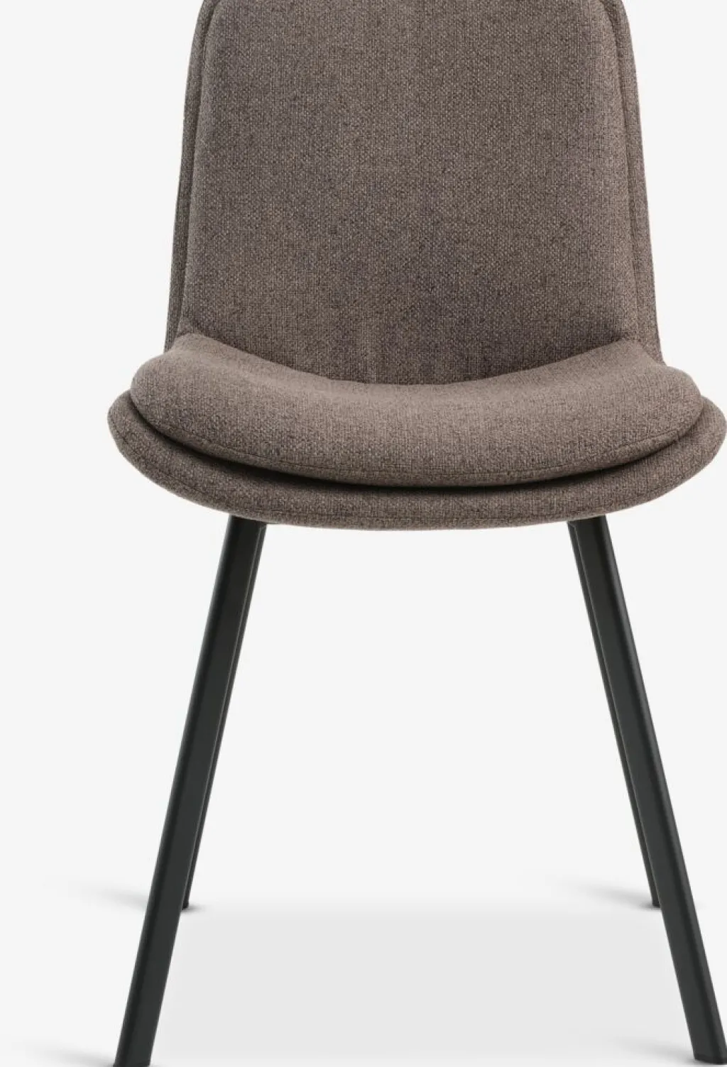 Sillas De Comedor>JYSK MELBYSilla de comedor MELBY tela marrón claro/negro