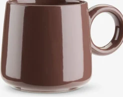 Vasos Y Tazas>JYSK MELVINTaza MELVIN Ø10xA9cm 37cl uva empolvada