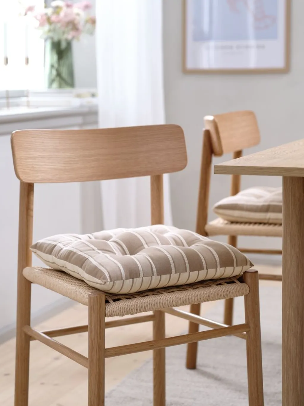 Cojines De Asiento>JYSK MISTELCojín de asiento MISTEL 40x40x7 arena oscuro Beige, Arena oscuro