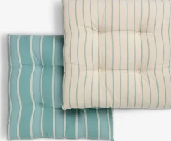 Cojines De Asiento>JYSK MISTELCojín de asiento MISTEL 40x40x7 azul Beige, Azul