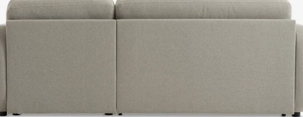 Sofás Cama|Sofás Cama>JYSK MOMMARKSofá cama chaise longue MOMMARK tela beis