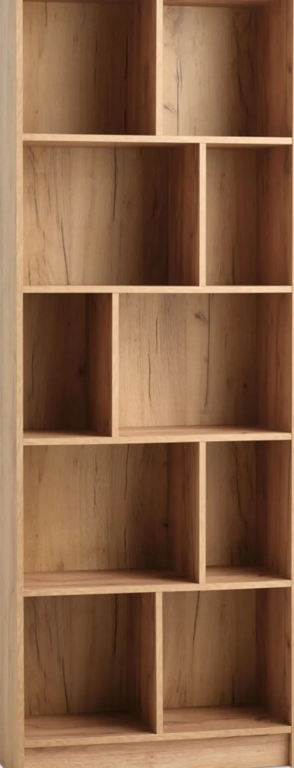 Estanterias Y Librerías|Estanterias Y Librerías>JYSK MOSBJERGLibrería MOSBJERG 10 estantes color Roble salvaje natural