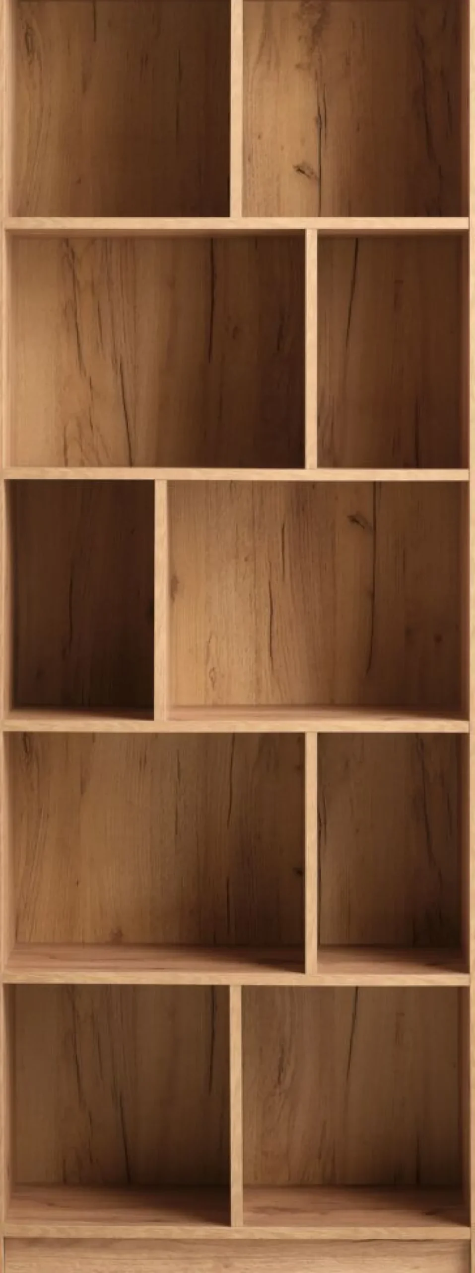 Estanterias Y Librerías|Estanterias Y Librerías>JYSK MOSBJERGLibrería MOSBJERG 10 estantes color Roble salvaje natural