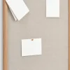 Otros>JYSK MOSEBYTablero de notas MOSEBY 50x70 5 chinchetas beis/roble