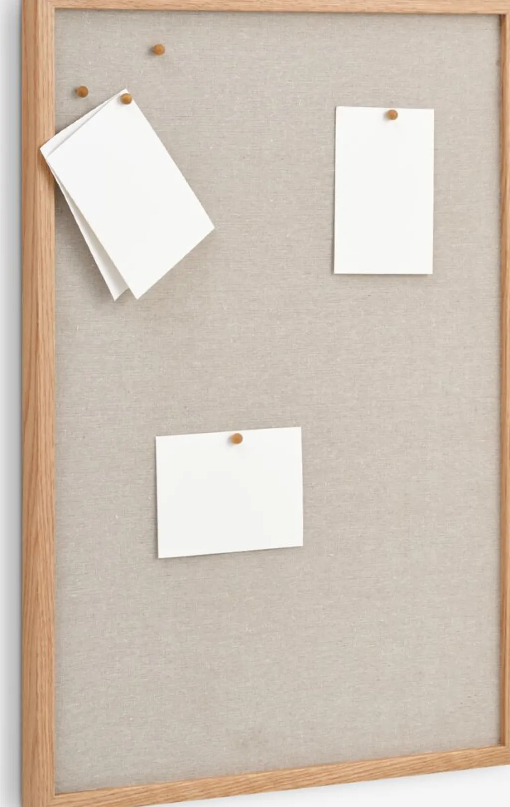 Otros>JYSK MOSEBYTablero de notas MOSEBY 50x70 5 chinchetas beis/roble