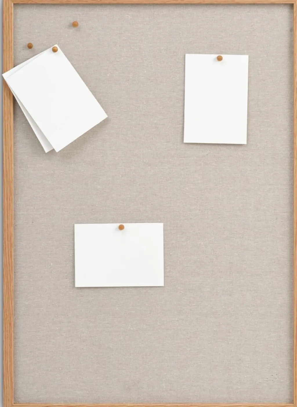Otros>JYSK MOSEBYTablero de notas MOSEBY 50x70 5 chinchetas beis/roble