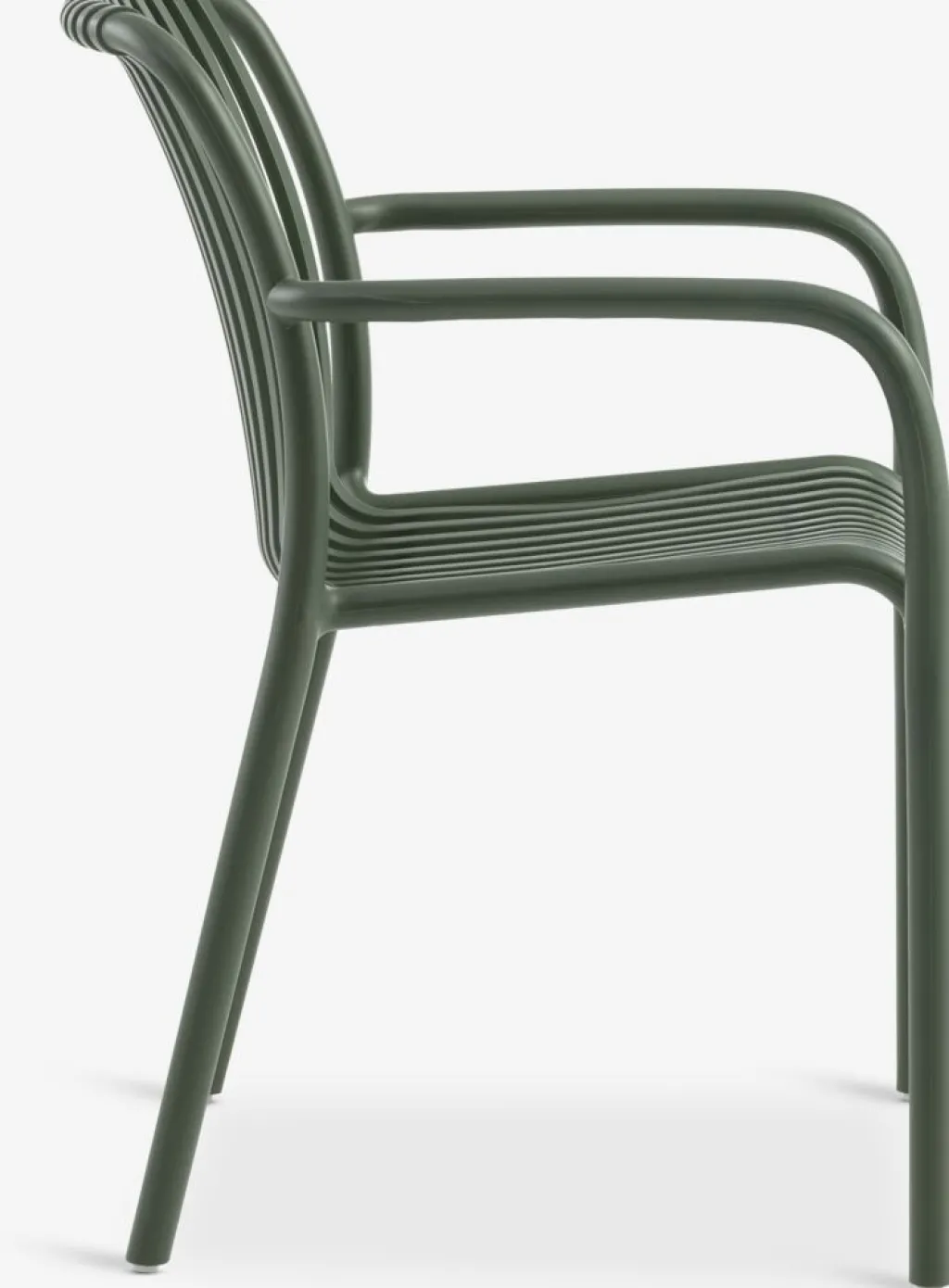 Sillas De Jardín>JYSK NABBENSilla apilable NABBEN Verde oliva
