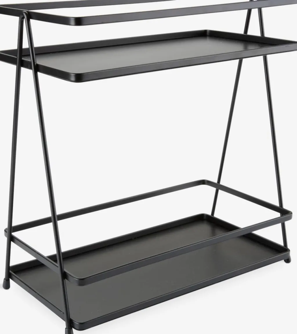 Cuidado Personal|Almacenaje Para El Baño>JYSK NACKAEstantería para baño NACKA A14xL26xA28cm negro