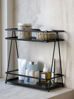 Cuidado Personal|Almacenaje Para El Baño>JYSK NACKAEstantería para baño NACKA A14xL26xA28cm negro