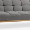 Sofás Cama|Sofás Cama>JYSK NEJEDESofá cama NEJEDE tela gris claro