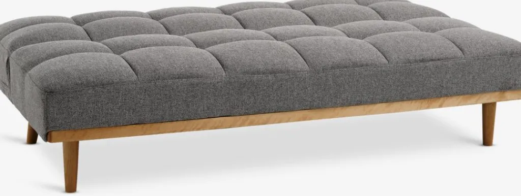 Sofás Cama|Sofás Cama>JYSK NEJEDESofá cama NEJEDE tela gris claro