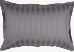 Fundas De Almohada>KRONBORG NELLGOLDFunda de almohada de satén NELL 50x70/75 antracita Gris antracita