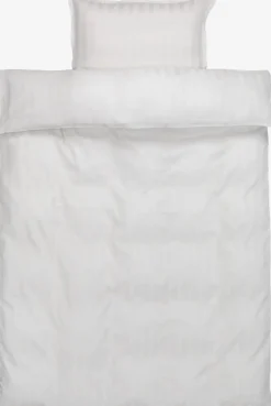 Juegos De Funda Nórdica>KRONBORG NELLGOLDJuego funda nórdica satén NELL 155x220 Blanco