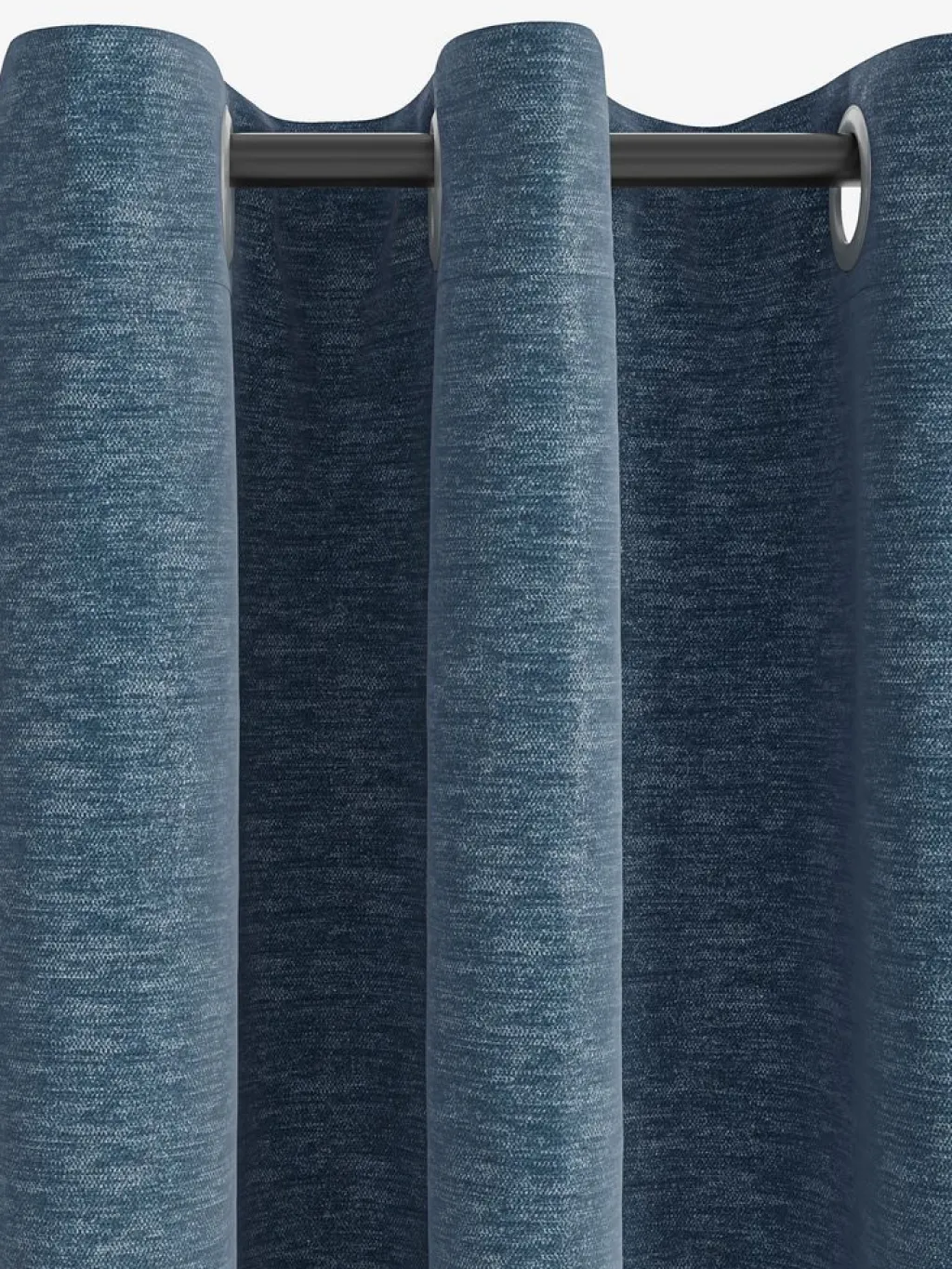 Cortinas Gruesas>JYSK NESVATNCortina NESVATN 1x140x300 chenilla Azul marino