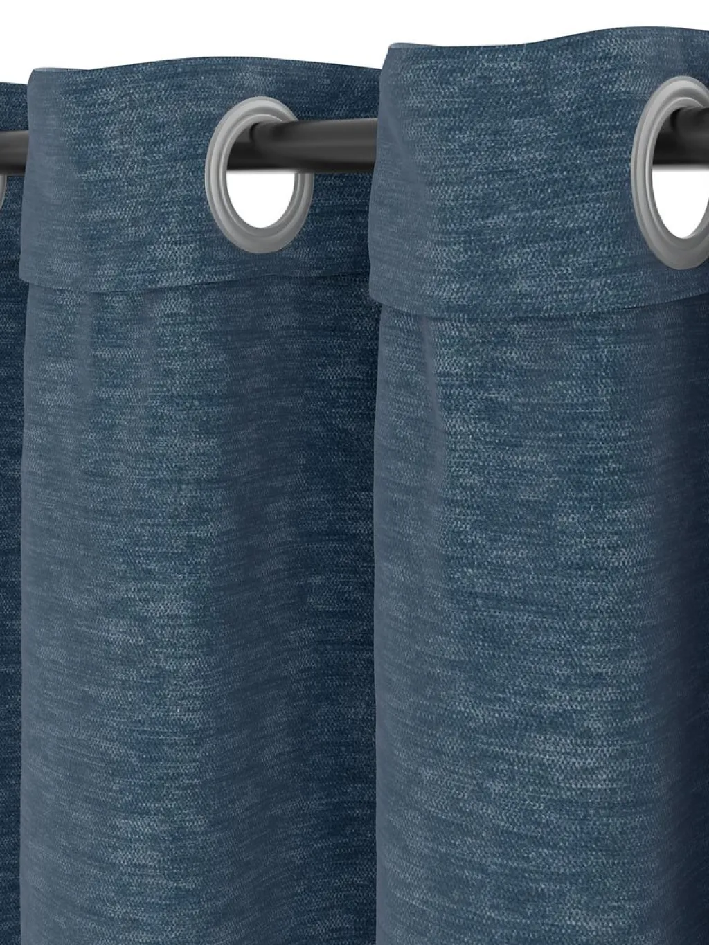 Cortinas Gruesas>JYSK NESVATNCortina NESVATN 1x140x300 chenilla Azul marino