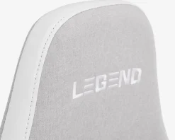 Sillas De Oficina|Sillas Gaming>JYSK NIBESilla gaming NIBE blanco/tela beis Blanco+Beige
